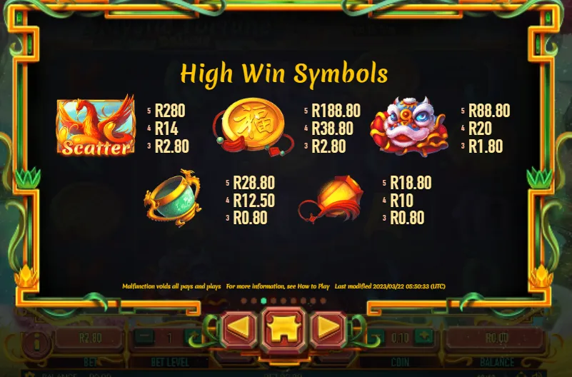 Mystic Fortune - High Win Symbols