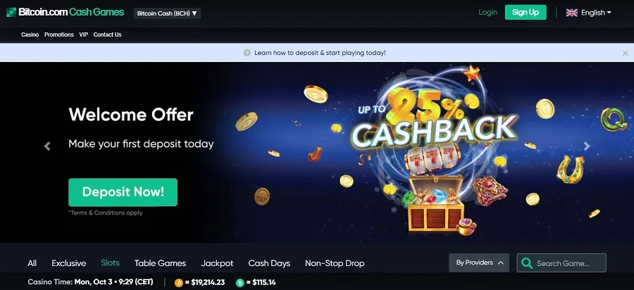 Bitcoin Games Casino Bonus