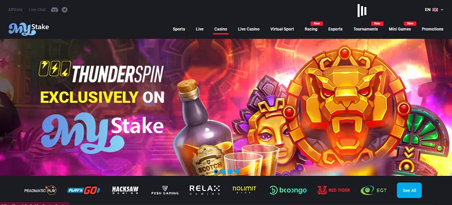 mystake-casino-homepage