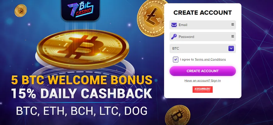 7bit-casino-homepage
