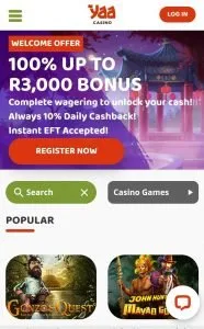 Yaa Mobile Online Casino