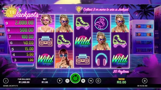Miami Jackpots Slot Game