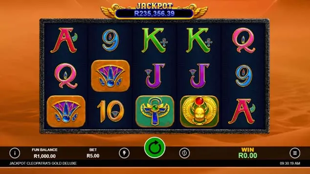 Cleopatra’s Gold Deluxe Slot Game