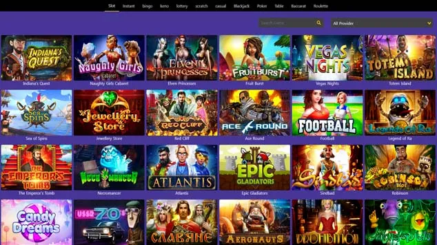 Casino Purple Slot Games