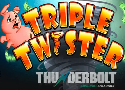 Thunderbolt Casino Winner on Triple Twister