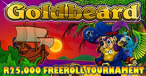 Goldbeard slot Freeroll Tournament at Silver Sands Casino