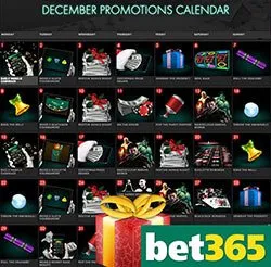 Bet365 Reveals December Promotions Calendar