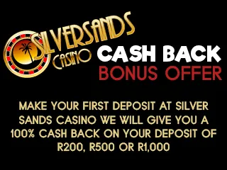 Silver Sands Cash Back Offer