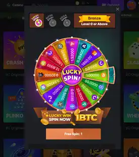 BC.GAME lucky spins