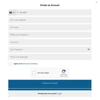 Soccershop Creating an Account Image