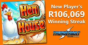 Lucky Winning Streak for Thunderbolt Casino Player