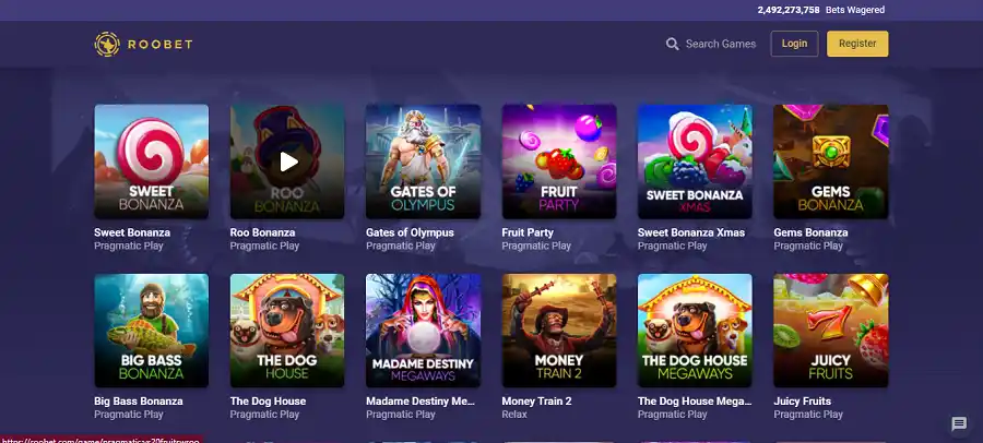 roobet casino slots games