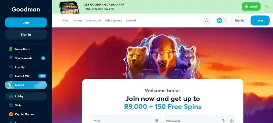 Goodman Casino Bonus