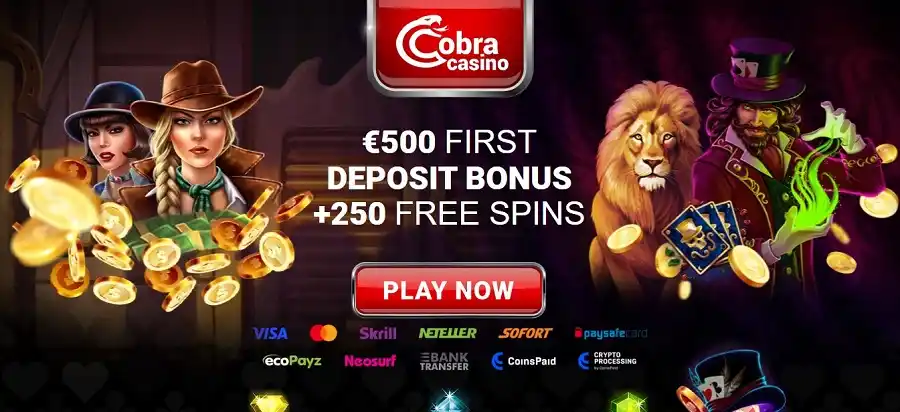 Cobra Casino Bonus