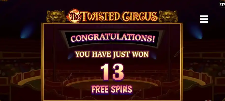 The Twisted Circus Bonus Features