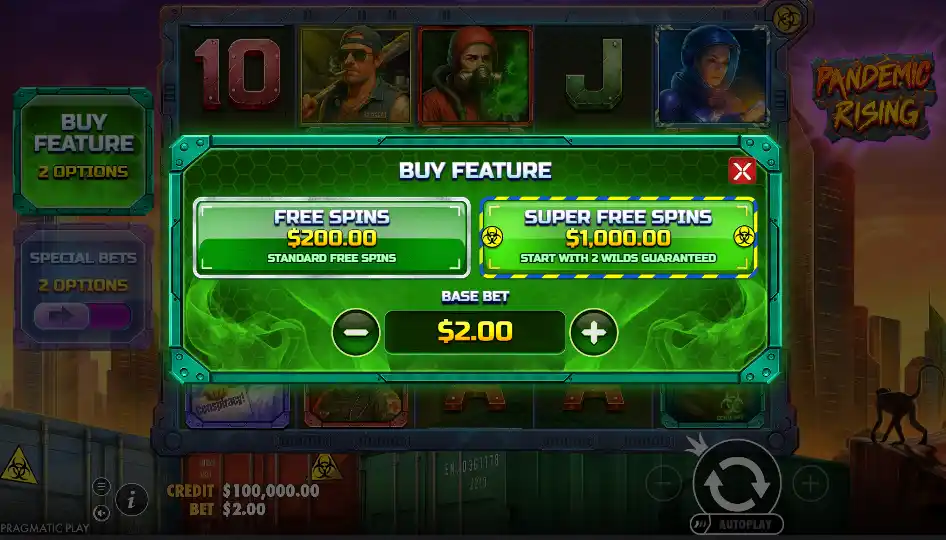 Pandemic Rising Slot