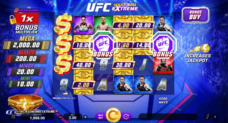 UFC Gold Blitz Extreme