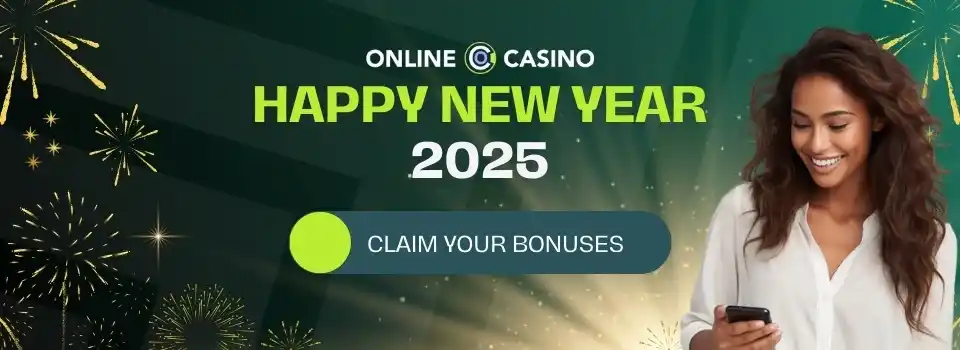 New Year Online Casino Bonus banner