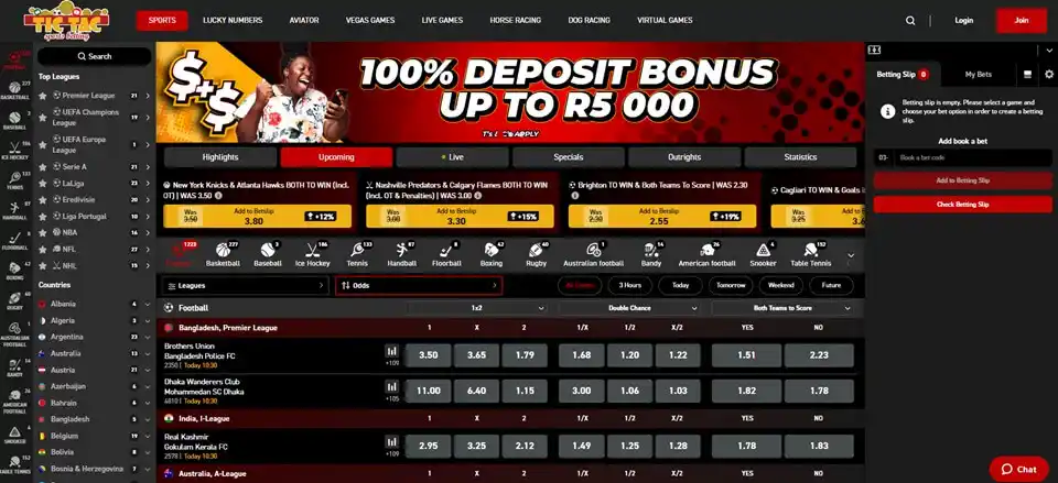 Tic Tac Bets Sports Betting