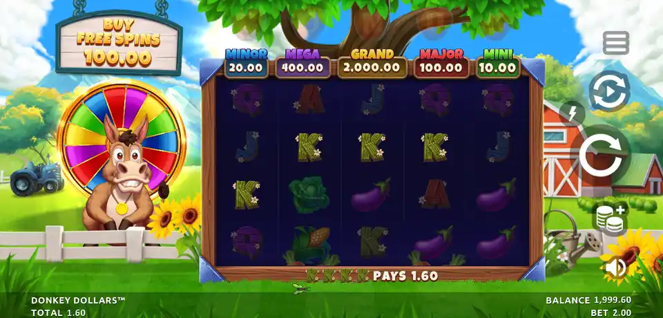 Donkey Dollars Slot