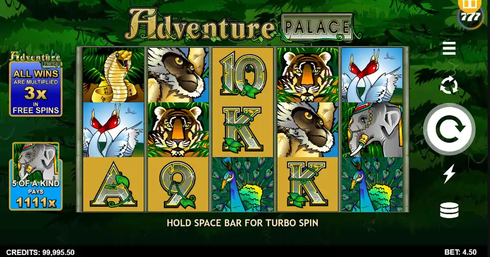 Adventure palace slot