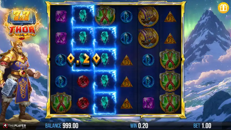 7x7 Thor Slot Game