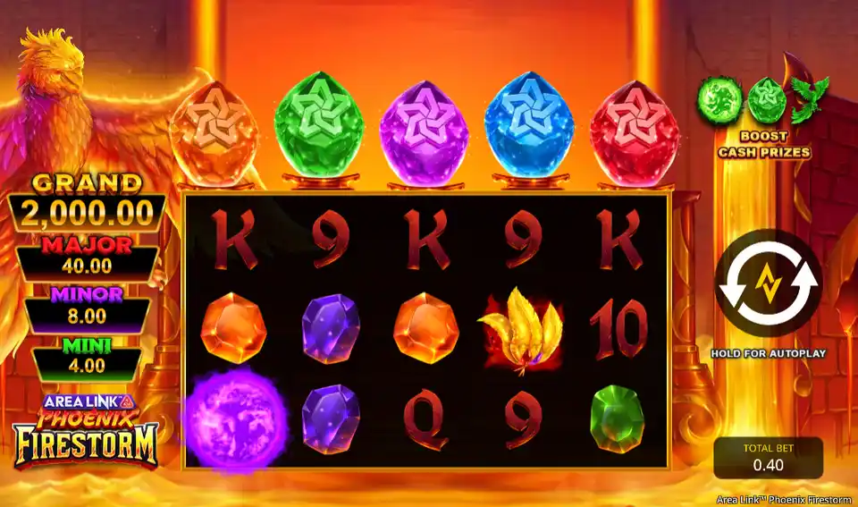 Area Link Phoenix Firestorm Slot