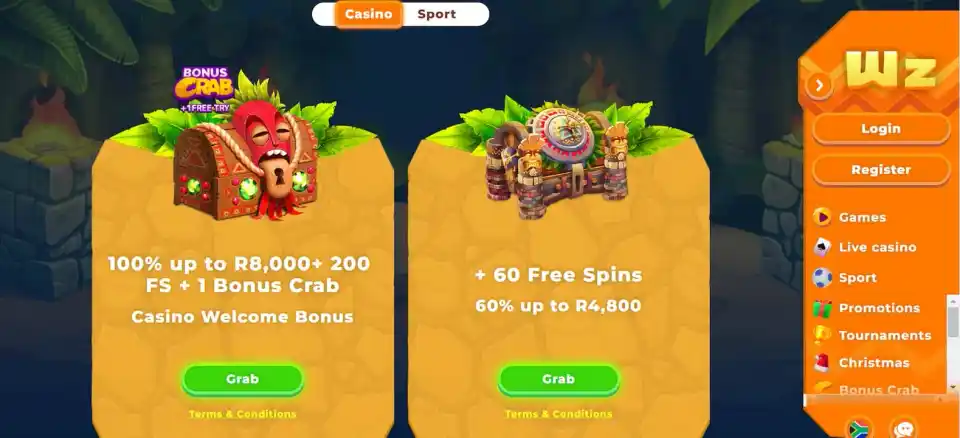 wazamba casino promotions