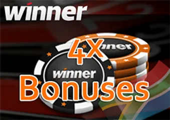 4 x Bonuses at Winner Casino