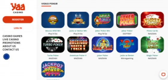 Video Poker at Online Casinos South Africa